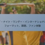 デイ・ナイト・ワンデー・インターナショナル：フォーマット、課題、ファン体験