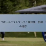ピンクボールテストマッチ：視認性、影響、選手の適応